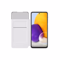 Samsung EF-EA725PWEGEE 6.7" Étui avec portefeuille Blanc