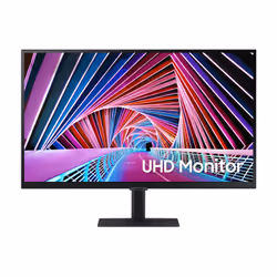 Samsung LS27A706NWU, 68,6 cm (27"), 3840 x 2160 pixels, 4K Ultra HD, LED, 5 ms, Noir