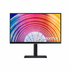 Samsung S24A600NWU, 61 cm (24"), 2560 x 1440 pixels, Wide Quad HD+, LCD, 5 ms, Noir