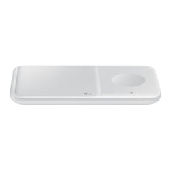 Samsung EP-P4300TWEGEU chargeur d'appareils mobiles Écouteurs, Smartphone, Smartwatch Blanc Recharge sans fil Charge rapide Intérieure