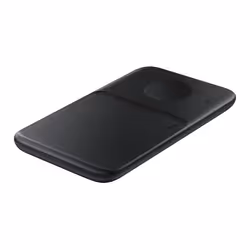 Samsung EP-P4300TBEGEU chargeur d'appareils mobiles Écouteurs, Smartphone, Smartwatch Noir Recharge sans fil Charge rapide Intérieure