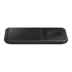 Samsung EP-P4300BBEGEU chargeur d'appareils mobiles Écouteurs, Smartphone, Smartwatch Noir Recharge sans fil Charge rapide Intérieure