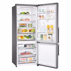 LG GBB567PZCMB réfrigérateur-congélateur Pose libre 462 L E Acier inoxydable - Vue supplémentaire 12