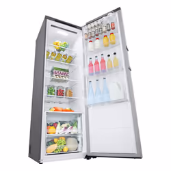 LG GLT51PZGSZ réfrigérateur Pose libre 386 L E Acier inoxydable - Vue supplémentaire 14