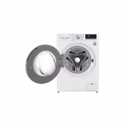 LG F6WV709P1 machine à laver Charge avant 9 kg 1560 tr/min Noir, Blanc