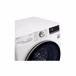 LG F6WV709P1 machine à laver Charge avant 9 kg 1560 tr/min Noir, Blanc
