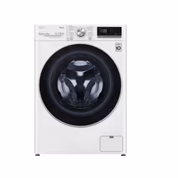 LG F4WV709P1E, Charge avant, 9 kg, A, 71 dB, A, Blanc