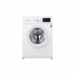 LG F4J3TM5WD, Charge avant, Pose libre, Blanc, Droite, Boutons, Rotatif, LED