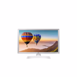 LG 24TN510S-WZ.API, 61 cm (24"), 1366 x 768 pixels, HD, LED, 14 ms, Blanc