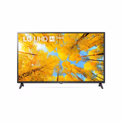 LG UHD 43UQ75003LF, 109,2 cm (43"), 3840 x 2160 pixels, LED, Smart TV, Wifi, Noir