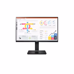 LG 24QP750-B, 60,5 cm (23.8"), 2560 x 1440 pixels, Quad HD, LED, 5 ms, Noir