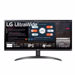 LG 29WP500-B, 73,7 cm (29"), 2560 x 1080 pixels, Full HD Ultra large, LED, 5 ms, Noir