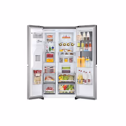 LG InstaView GSXV90MBAE frigo américain Pose libre 635 L E Acier inoxydable