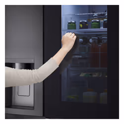 LG GSXV90MCAE frigo américain Pose libre 635 L E Noir