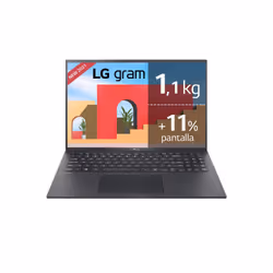 LG Gram 16Z95P-G.AA78B, Intel® Core™ i7, 2,9 GHz, 40,6 cm (16"), 2560 x 1600 pixels, 16 Go, 512 Go