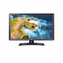 LG HD 24TQ510S-PZ, 59,9 cm (23.6"), 1366 x 768 pixels, LED, Smart TV, Wifi, Noir, Gris