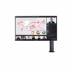 LG 32QP880-B, 80 cm (31.5"), 2560 x 1440 pixels, Quad HD, LED, 5 ms, Noir