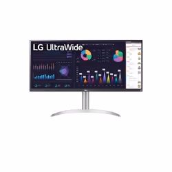 LG 34WQ650-W, 86,4 cm (34"), 2560 x 1080 pixels, 4K Ultra HD, LCD, 5 ms, Argent, Blanc