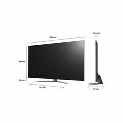 LG QNED 50QNED816QA TV 127 cm (50") 4K Ultra HD Smart TV Noir, Gris - Vue supplémentaire 4