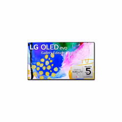 LG OLED evo Gallery Edition OLED97G29LA, 2,46 m (97"), 3840 x 2160 pixels, OLED evo, Smart TV, Wifi, Noir, Argent