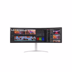 LG 49WQ95X-W, 124,5 cm (49"), 5120 x 1440 pixels, UltraWide Dual Quad HD, 5 ms, Blanc