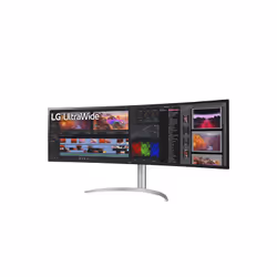 LG 49WQ95X-W écran plat de PC 49" UltraWide Dual Quad HD Blanc