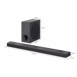 LG S90QY Argent 5.1.3 canaux 570 W