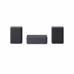 LG SPQ8-S, 2.0 canaux, 140 W, 140 W, Noir, Gris acier, Sans fil