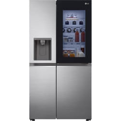 LG InstaView GSXV80PZLE frigo américain Pose libre 635 L E Argent