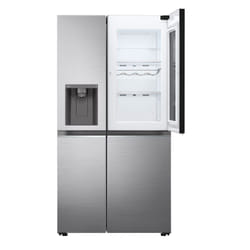 LG InstaView GSXV80PZLE frigo américain Pose libre 635 L E Argent