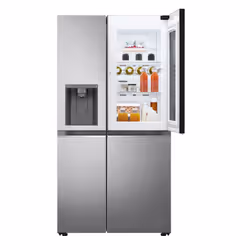 LG InstaView GSXV80PZLE frigo américain Pose libre 635 L E Argent