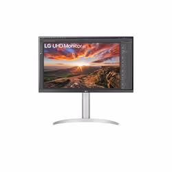 LG 27UP850N-W, 68,6 cm (27"), 3840 x 2160 pixels, 4K Ultra HD, LED, 5 ms, Argent, Noir