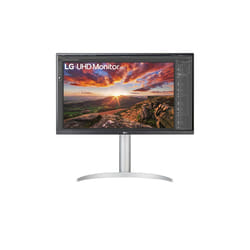 LG 27UP850N-W LED display 27" 4K Ultra HD Argent, Noir