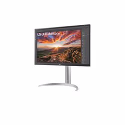 LG 27UP850N-W LED display 27" 4K Ultra HD Argent, Noir
