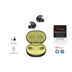 LG TONE Free TF8 Noir, Citron vert