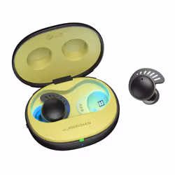 LG TONE Free TF8 Noir, Citron vert
