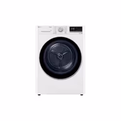 LG RH90V9AV3N, Pose libre, Charge avant, Pompe à chaleur, Blanc, Rotatif, Hublot