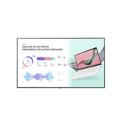 LG 98UH5J-H affichage de messages Panneau plat de signalisation numérique 98" LCD Wifi 500 cd/m² 4K Ultra HD Noir Web OS 24/7