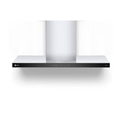 LG HCEZ3626S hotte Intégré Noir, Acier inoxydable A 600 m³/h