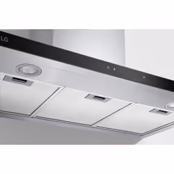 LG HCEZ3626S hotte Intégré Noir, Acier inoxydable A 600 m³/h