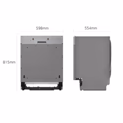 LG DB475TXS.AASQEIS Lave-vaisselle Entièrement intégré 14 couverts A - Vue supplémentaire 10