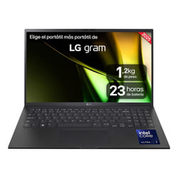 LG Gram 15Z90S Intel Core Ultra 5 125H Ordinateur portable 39,6 cm (15.6") Full HD 16 Go LPDDR5x-SDRAM 512 Go SSD Wi-Fi 6E (802.11ax) Windows 11 Pro Noir