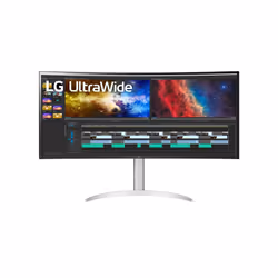 LG 38BQ85C-W, 95,2 cm (37.5"), 3840 x 1600 pixels, Quad HD+, 5 ms, Blanc