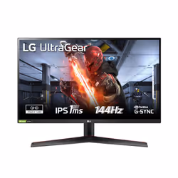 LG 27GN800P-B.AEU, 68,6 cm (27"), 2560 x 1440 pixels, Quad HD, LED, 1 ms, Noir