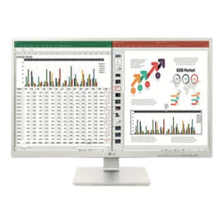 LG 27BK55YP-W écran plat de PC 27" Full HD LED Noir