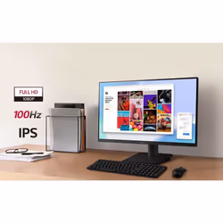 Ecran PC LG 24MS550-B Plat 24'' IPS