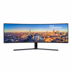 Samsung C49J890DKR, 124,5 cm (49"), 3840 x 1080 pixels, QLED, 5 ms, Noir