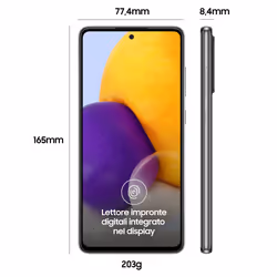 Samsung Galaxy A72 4G 6Go 128Go Noir