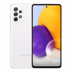 Samsung Galaxy A72 4G SM-A725F, 17 cm (6.7"), 1080 x 2400 pixels, 6 Go, 128 Go, 64 MP, Blanc