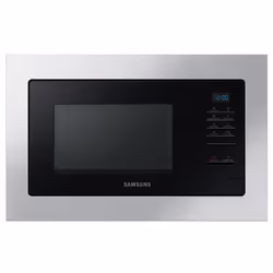Samsung MG20A7013CT, Intégré, Micro-ondes grill, 20 L, 850 W, Boutons, Acier inoxydable